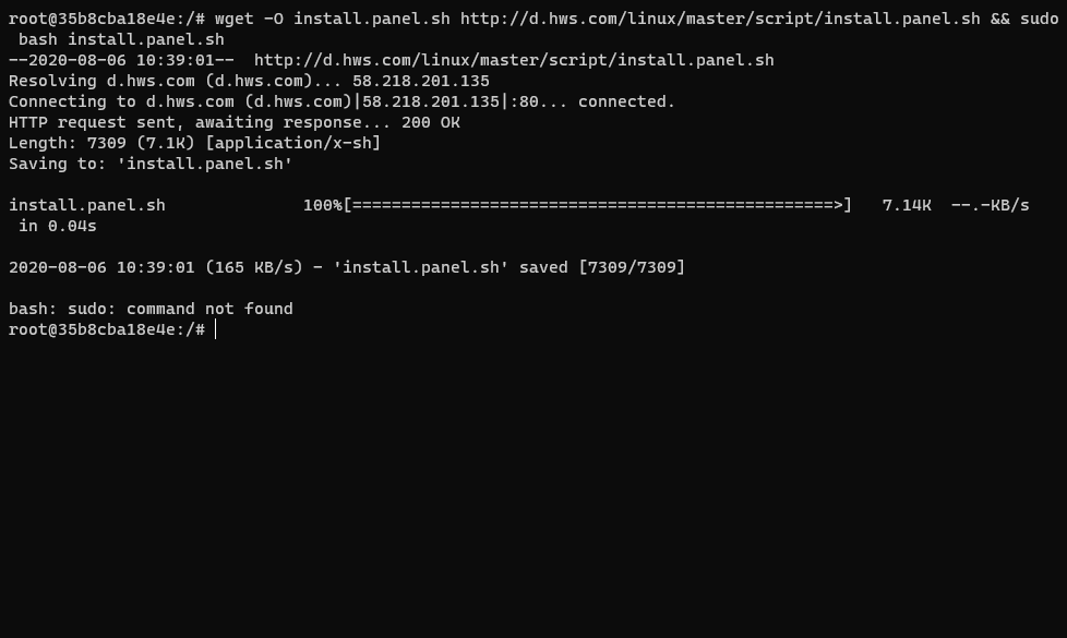 安装主机大师Linux遇到bash: sudo: command not found 解决办法-代码矩阵论坛-科技学院-知新网